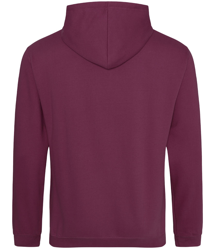 Just Hoods - Burgundy Smoke Hoodie