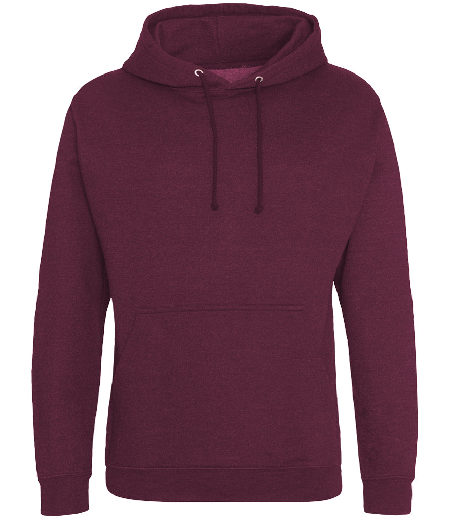 Just Hoods - Burgundy Smoke Hoodie