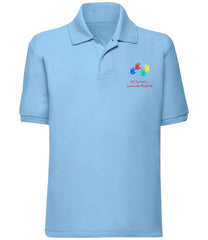 Killyman Community Nursery Sky blue embroidered polo shirt