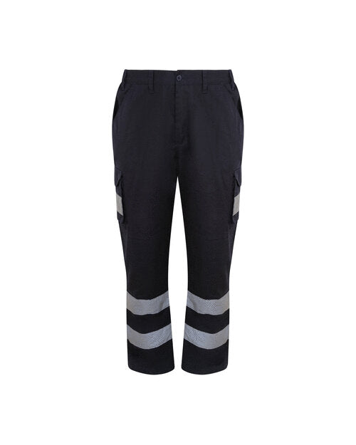 RTX HiVis Work Trousers Navy