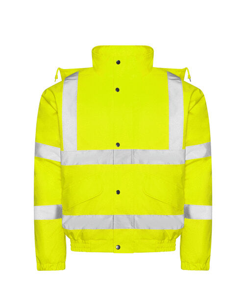 RTX HiVis Bomber Jacket - Yellow