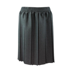 All round elastic waste pleated skirt