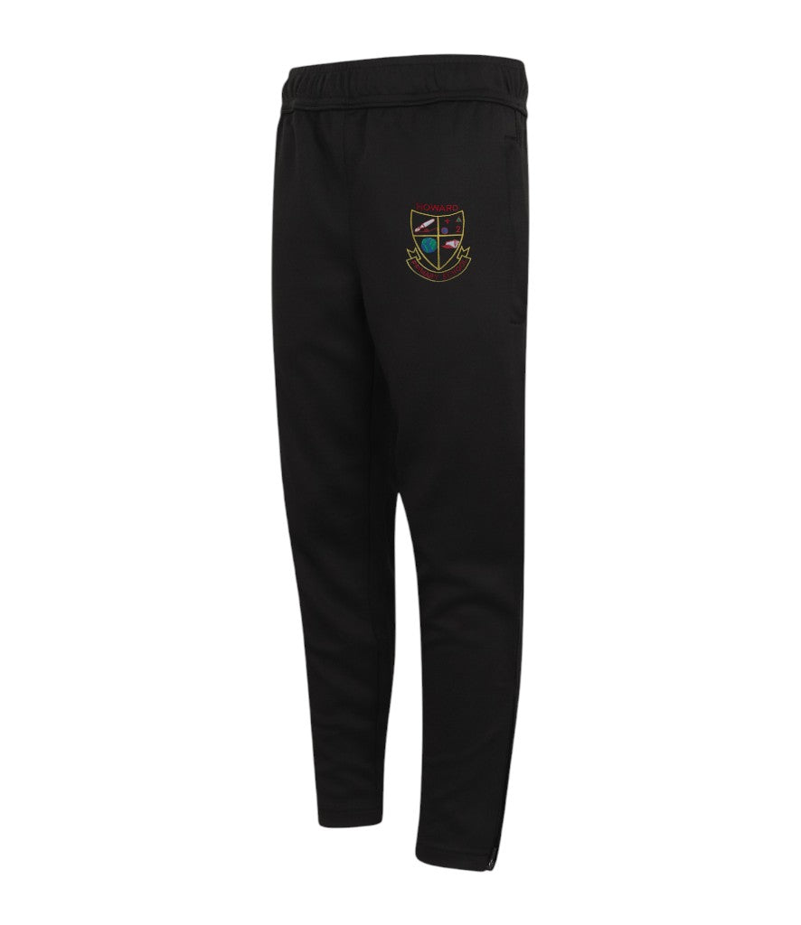 Howard Black Jogging Bottoms
